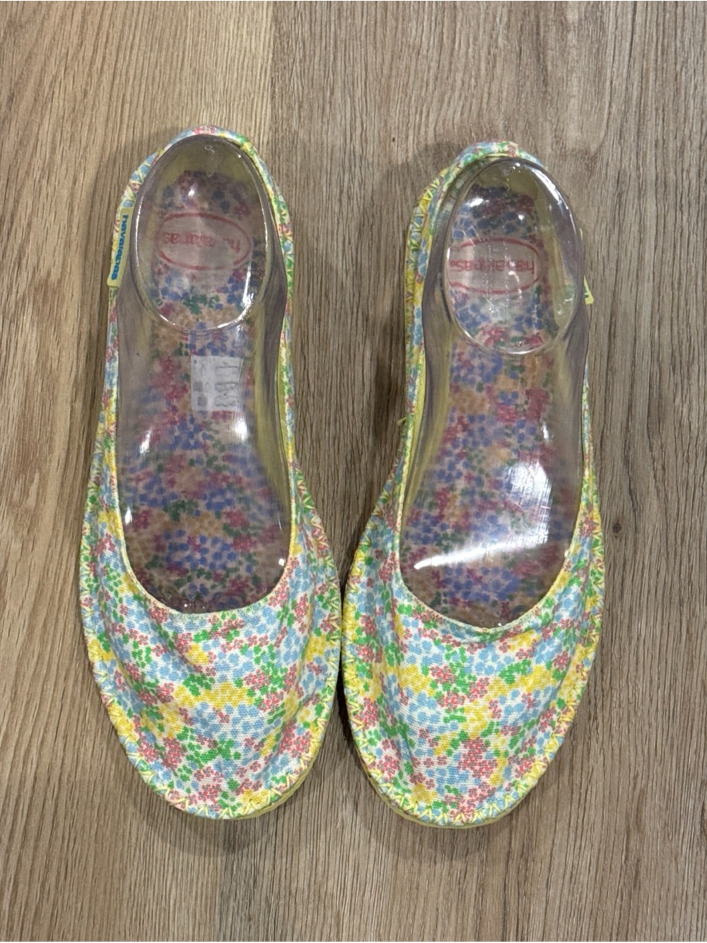 Havaianas Floral Ballet Flats - Yellow, Green, Blue, Pink